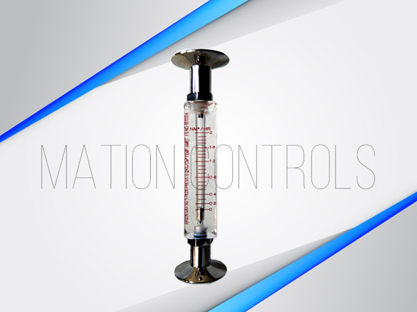 Acrylic-Body-Rotameter-With-Triclover-Connection
